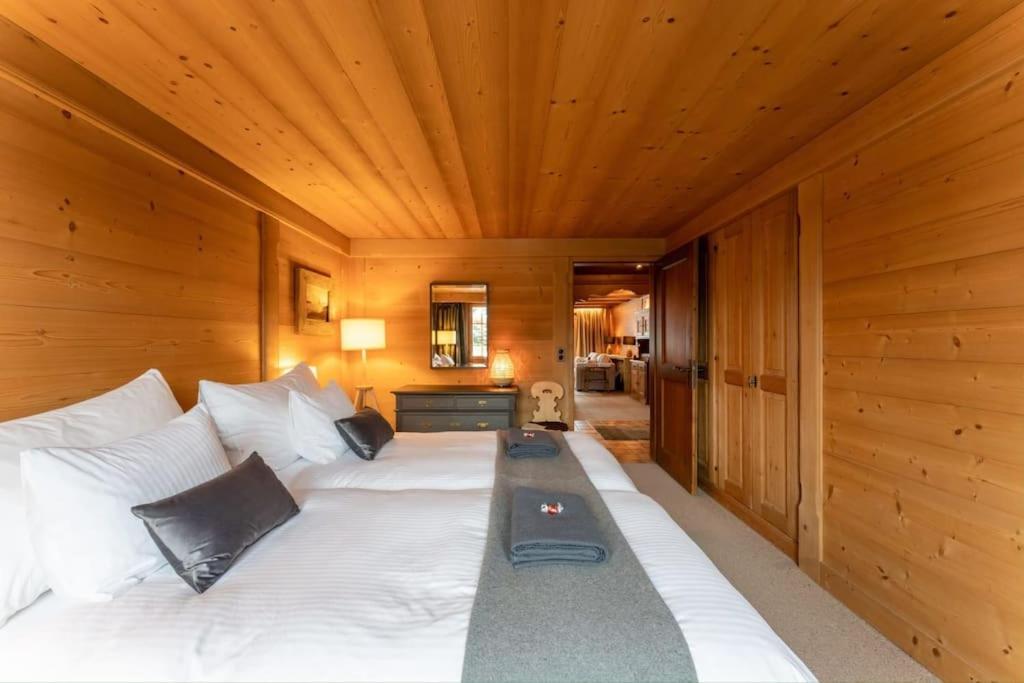 Charming Alpine Apartment Gstaad Esterno foto