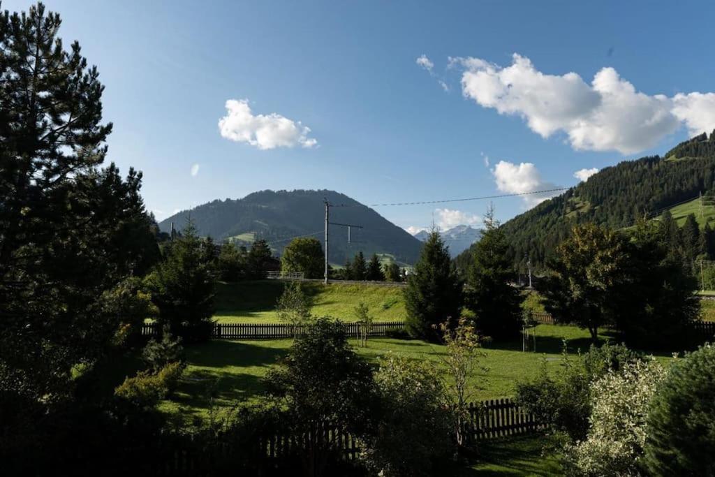 Charming Alpine Apartment Gstaad Esterno foto