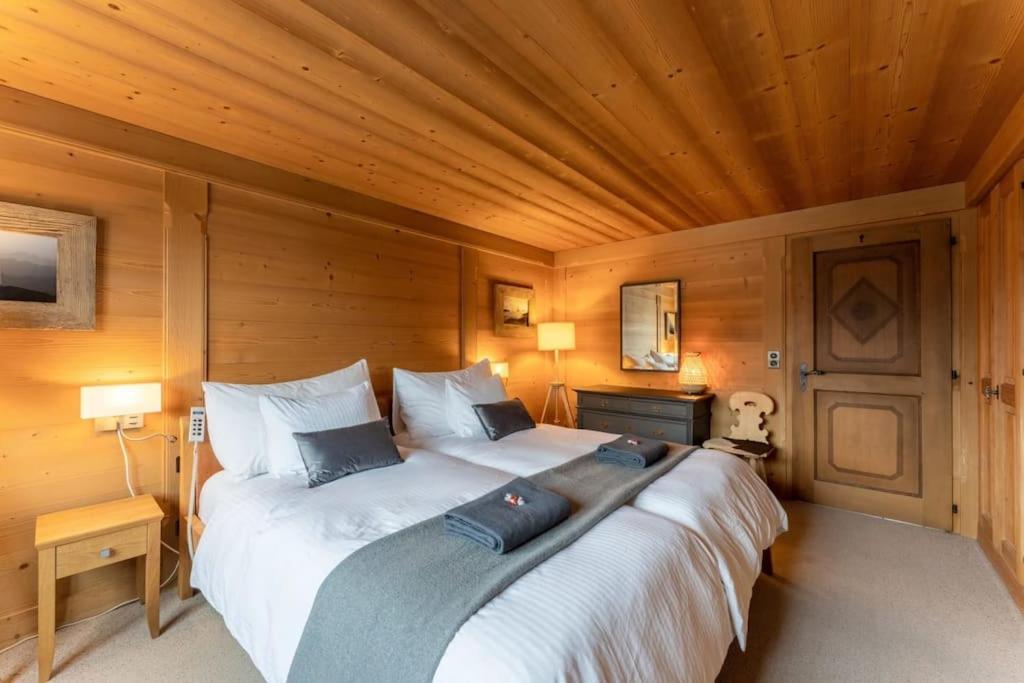 Charming Alpine Apartment Gstaad Esterno foto